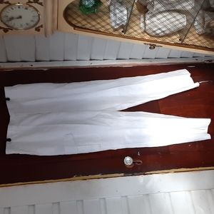 Luccessa by Phita 44/38 100% linen cargo pants great quality NWT